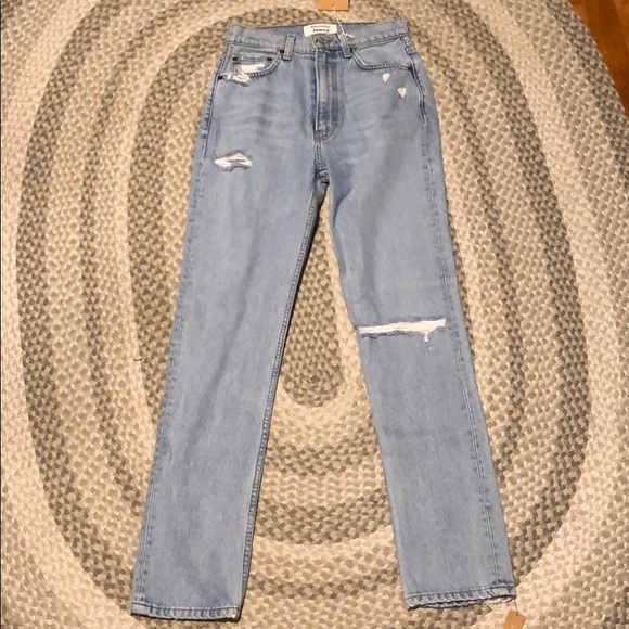 reformation mom jeans
